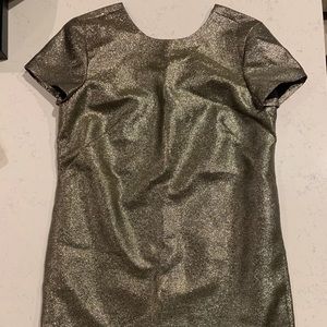 Gold Madewell Party Dress